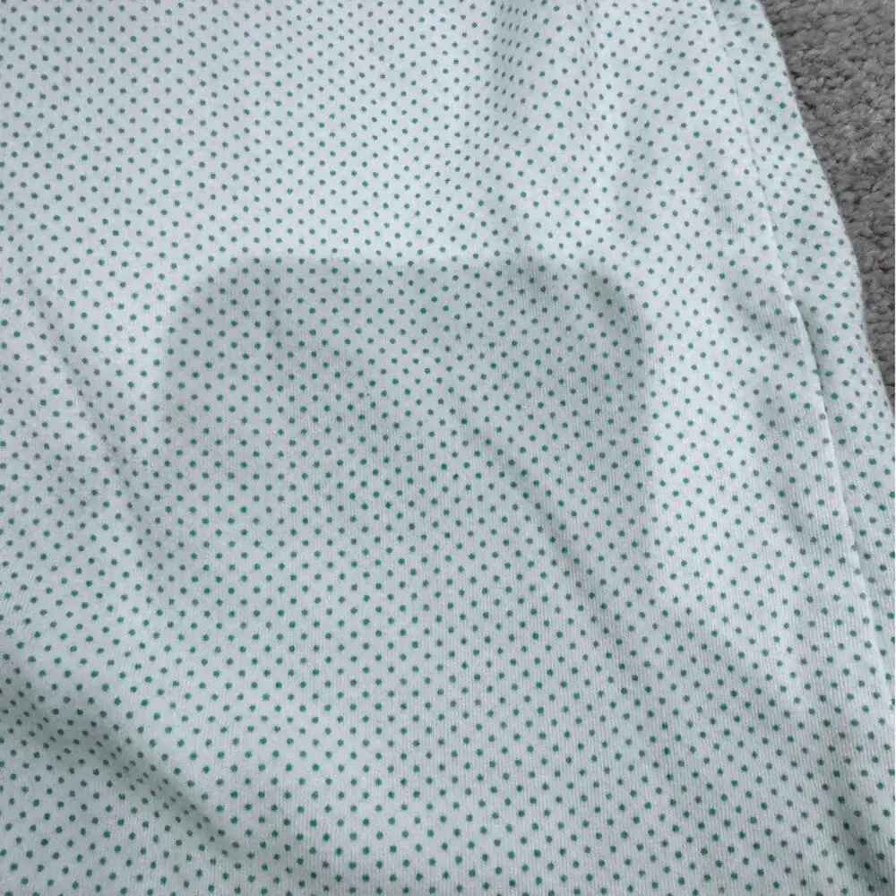 Girls Eyelet & Ivy White and Green Polka Dot Top and shorts set, size 8